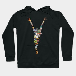 Parliament Funkadelic Album Art Collage Hoodie